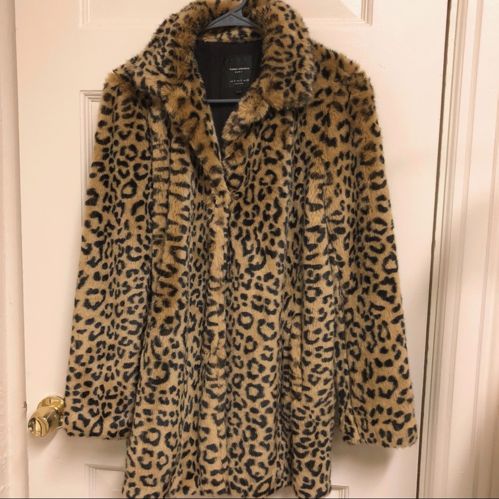 Zara Faux Fur Coat